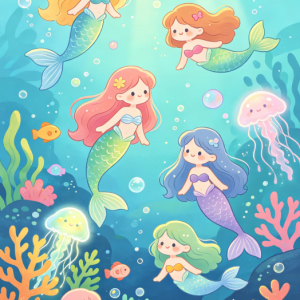 Mermaid Underwater Connect